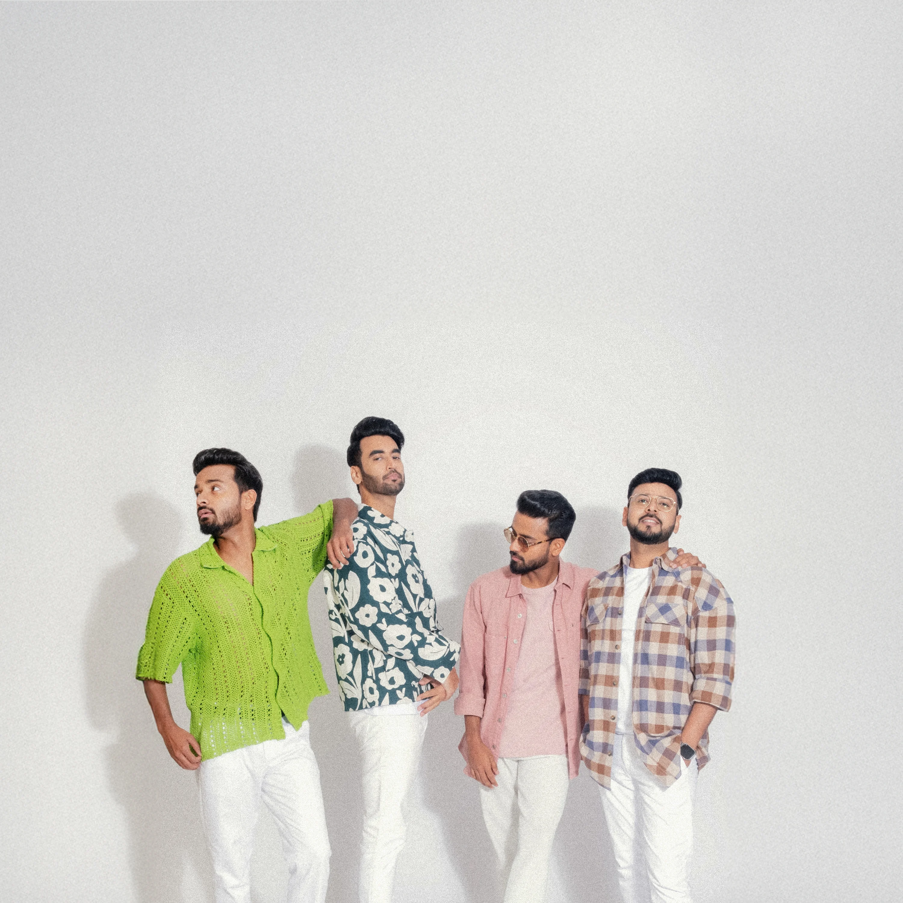 Sagar, Sahil, Mohit and Manav. Twin Strings together